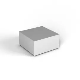 Фигура декоративная Flox Полукуб белый