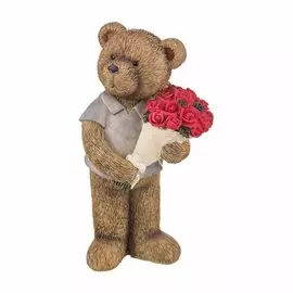 Фигурка МЕДВЕЖОНОК ВАЛЕНТИН h=18см 390-802