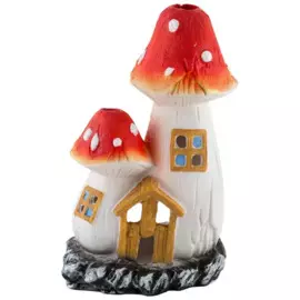 фигурка садовая "гриб-теремок" н-24см