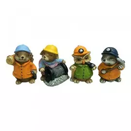 фигурка садовая лесной помощник ky15376 полистоун 11,7*11,3*16,3см 169271