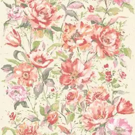 FO 3002 Обои Grandeco (Fiore) (1*12) 10,05x0,53 винил на флизелине
