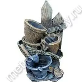 Фонтан садовый 45*26см полистоун 72104