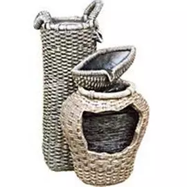 Фонтан садовый КОРЗИНЫ полистоун 61023