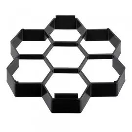 форма для отливки садовых дорожек соты 28,5*27*4см vortex