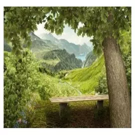 Фотообои Летняя прохлада Х5 Премиум 272*194см /8 листов/