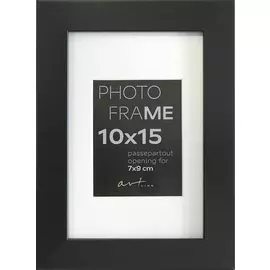 фоторамка gloria black 10х15 37317