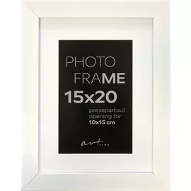 фоторамка gloria white 15х20 37328