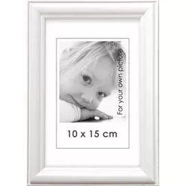 фоторамка line white 10*15 53304