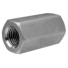 гайка din6334 соединительная оцинк. м6 (6 шт)