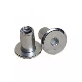 гайка-втулка (эриксона) стяжная глухая м6х10, ( 10 шт )