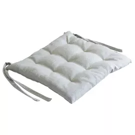 Галета для стула 420х420мм рогожка Серый