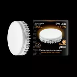 Gauss Лампа LED GX53 6W 2700K