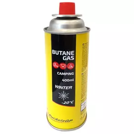 Газ в баллоне для портативных приборов EurAsiaGP, цанговый, всесезонный, 195г, 400мл, Россия