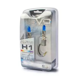 газонаполненные лампы avs alfas pure-white 6000к h1 12v 85w, комплект 2 шт. a07241s