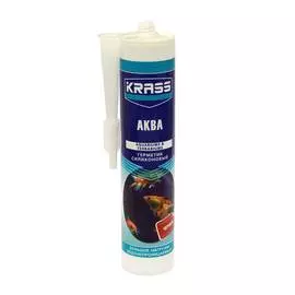 герметик krass aqua 300мл черный
