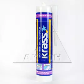 Герметик KRASS для кухни и ванны 300мл бесцветный