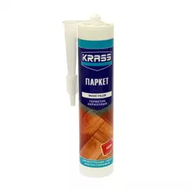 герметик krass паркет акриловый сосна 300мл