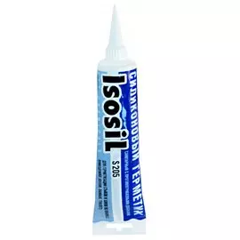 Герметик силиконовый санитарный Isosil S205 115мл белый