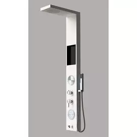 Гидромассажная панель со смесителем с полкой AVA Shower AV9103AW