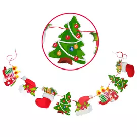 гирлянда бумажная "рождество" волшебная страна 008071
