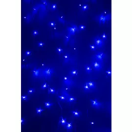 Гирлянда Светодиодный Дождь 1,5х1,5м, свечение с динамикой, 220В, диоды Синие арт. 235-033