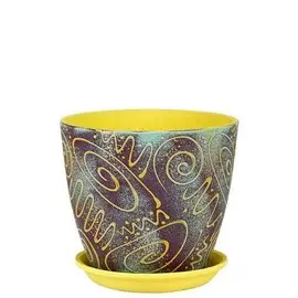 горшок бутон космос 12см, рс 67/1