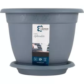 горшок для цветов aphrodite 2,9л d210мм серый
