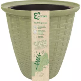 горшок для цветов repudlic d185мм 3л полынь