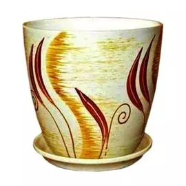 Горшок керамический БУТОН карри 21см