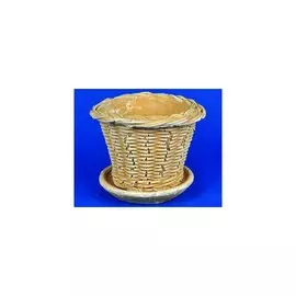 Горшок керамический Корзинка св.песч.14*12см