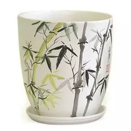 Горшок керамический Молодой бамбук №4 Готика 18см