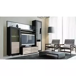 Гостиная Нео базовая комплектация 1 Дуб сонома 106.00 (2,355*0,564*2,12)