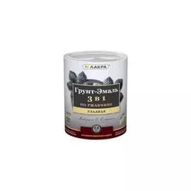 грунт-эмаль 3 в 1 лакра красно-коричневый 1,7кг л-с