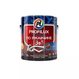 грунт-эмаль по ржавчине 3в1 5кг синяя профилюкс