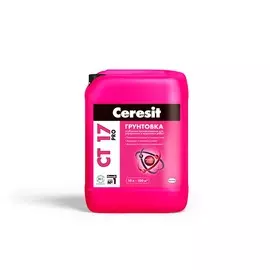 грунтовка ceresit ct 17 pro 10л