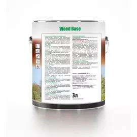 грунтовка dufa wood base с биоцидом, бесцветная 3л.