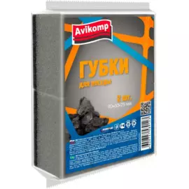 губки для посуды 2шт eco technology avikomp 89123