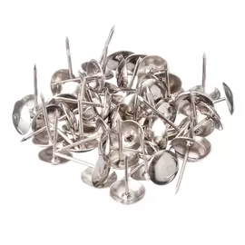 гвоздь мебельный 1,2х20 100шт хром локри