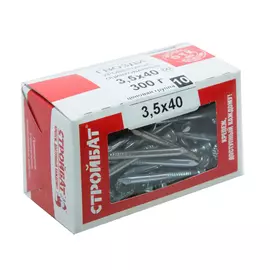 Гвозди кровельные оцинк. 3,5х40 (0,3 кг) Стройбат