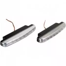 Ходовые огни DRL-L8 3528 SMD (пласт. корп. 8 диод)