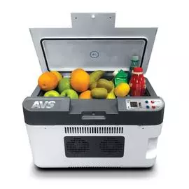 Холодильник автомобильный AVS CC-24WBC(программное цифровое управление, USB-порт) 24л 12V/24V/220V