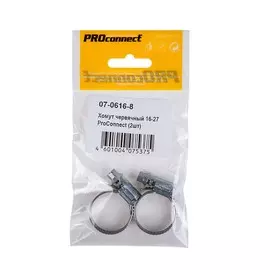 хомут червячный 16-27 (2шт)