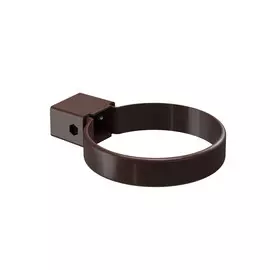 хомут универсальный docke standart, цвет темно-коричневый, 80 мм