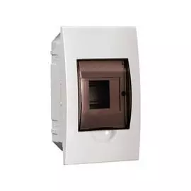 IEK Бокс ЩРВ-П-4модуля встраиваемый пластик IP40