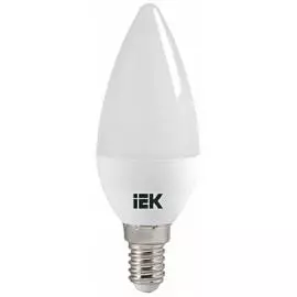 IEK Лампа светодиодная ECO C35 свеча 5Вт 230В 3000К E14