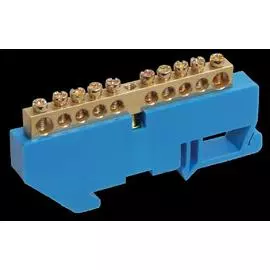 IEK Шина N ноль на DIN-изол ШНИ-6х9-8-Д-С