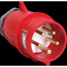 IEK Вилка переносная ССИ-015 16А-6ч/200/346-240/415В 3Р+РЕ+N IP44 MAGNUM