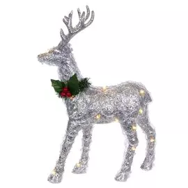 Изделие декоративное с подсветкой "Олень" L23 W10 H32см 701570