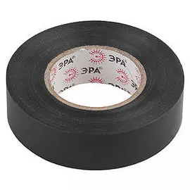 изолента пвх 19мм*20м*0,15мм черная, эра