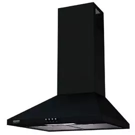 JANNA 600 black push button 18 вытяжка кухонная